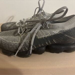 Nike Gray and Black Running Shoes